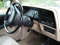 1993–1994 Ranger dashboard (1989–1992 are similar)