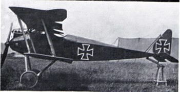 Halberstadt D II reportedly flown by Boelcke of Jasta 2