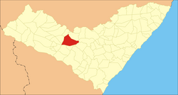 Location of Major Isidoro
