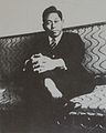 Shigeyoshi Matsumae (松前 重義), a Japanese politician, electrical engineer, and founder of Tokai University
