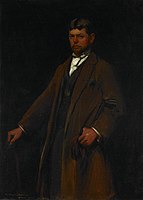 Portrait of Carl Gustav Waldeck, 1896, Robert Henri Museum