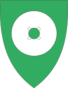 Coat of arms of Skjerstad Municipality (1991-2004)