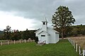 Solomon's Chapel, one of the many smaller churches in Pendleton County, West Virginia
