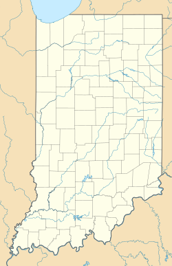 Dayton Historic District (Dayton, Indiana) is located in Indiana