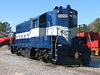 GA#1026, a GP7 owned by the Georgia RR & Banking Co, on display in Duluth, GA