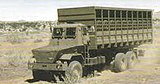 SAMIL 100 Kwevoel (armoured mine resistant cab) Horse carrier