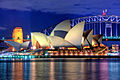 Image 15Sydney Opera House (foreground) and Sydney Harbor Bridge (from Culture of Australia)
