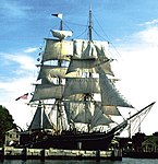 The Charles W. Morgan at the Mystic Seaport Museum