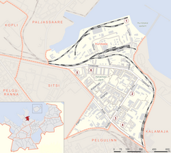 Map of Karjamaa Streets