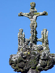 The crucifixion cross
