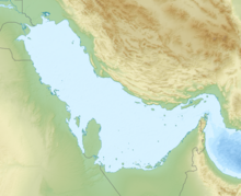 AUH/OMAA is located in Persian Gulf