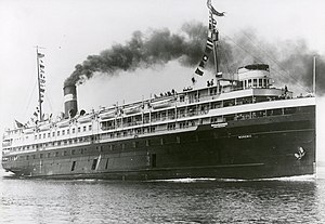 SS Noronic in Prescott, 1939