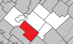 Location within Les Sources RCM.