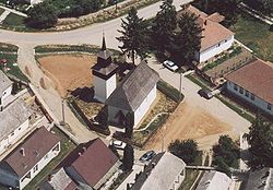 The church from above