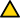 Yellow triangular (point up) sign with thick black border