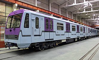 81-760A "Oka" Type planned for service with Baku Metro.