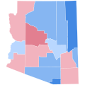 United States Presidential election in Arizona, 1996