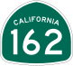 State Route 162 and Forest Highway 7 marker