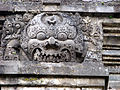 Kala's head above the portal of Singhasari temple
