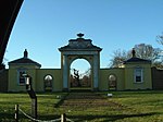 Lodges and arched Gateway to Dyrham Park
