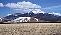 Image 20Humphreys Peak seen on its western side from U.S. Route 180, with Agassiz Peak in the background (from Geography of Arizona)