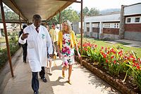 Biden meeting with the Congolese doctor Denis Mukwege in Bukavu in 2014