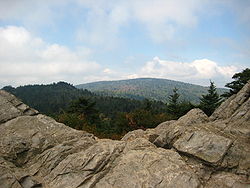 Taylors Valley is located within the Mount Rogers National Recreation Area