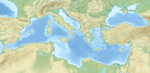 Battle of Alexandria (1801) is located in Mediterranean