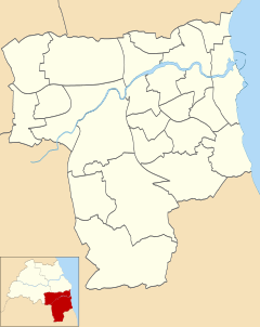 Seaburn is located in Sunderland