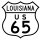 U.S. Highway 65 Bypass marker
