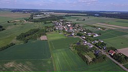 Aerial view of Wierzchowo
