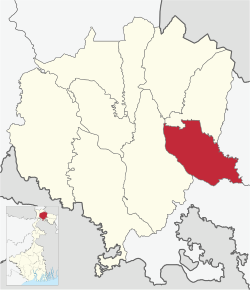 Location of Dhupguri