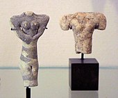 Female figurines; 4700-4200 BC; ceramic; from Girsu; Louvre[22]