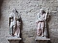 Staues in west-side of the cathedral