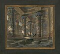 Image 47Set design for Act 4 of Aida, by Philippe Chaperon (restored by Adam Cuerden) (from Wikipedia:Featured pictures/Culture, entertainment, and lifestyle/Theatre)