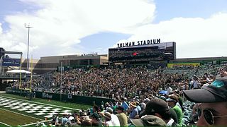 Student section at opening game