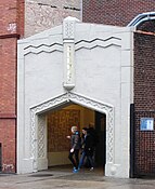 The 181st Street subway entrance between West 183rd and 185th Streets provides elevators which lead to...