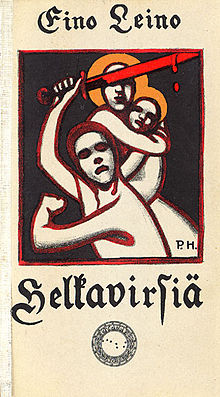 Part I first edition cover of Helkavirsiä