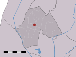 Kerkbuurt in the former municipality of Harenkarspel.