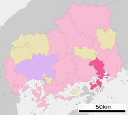 Location of Onomichi