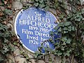 Image 63English Heritage blue plaque commemorating Sir Alfred Hitchcock at 153 Cromwell Road, London (from Culture of the United Kingdom)