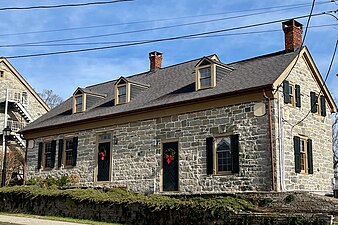 American House Annex, a Moravian stone residence
