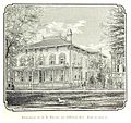 Alfred Erskine Brush residence built in 1828 and demolished in 1890s.