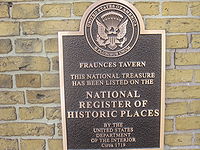 National Register of Historic Places marker of U.S. Dept. of the Interior
