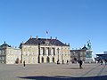 Brockdorff Palace, Copenhagen, built around 1750 by Baron Joachim von Brockdorff. In 1765 it was purchased by the Crown of Denmark