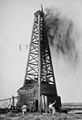 Image 10Gushers brought in many of Oklahoma's early oil fields—this one on February 21, 1922, near Okemah. (from History of Oklahoma)