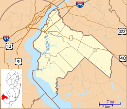 Aldine is located in Salem County, New Jersey