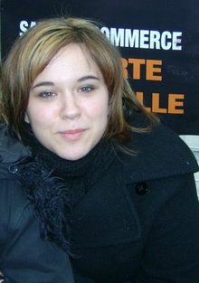 Magalie Vaé in Saint-Lô, 24 December 2006