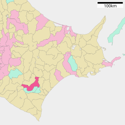 Location of Obihiro in Hokkaido (Tokachi Subprefecture)