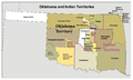 Image 12Oklahoma and Indian Territory, 1890s (from History of Oklahoma)